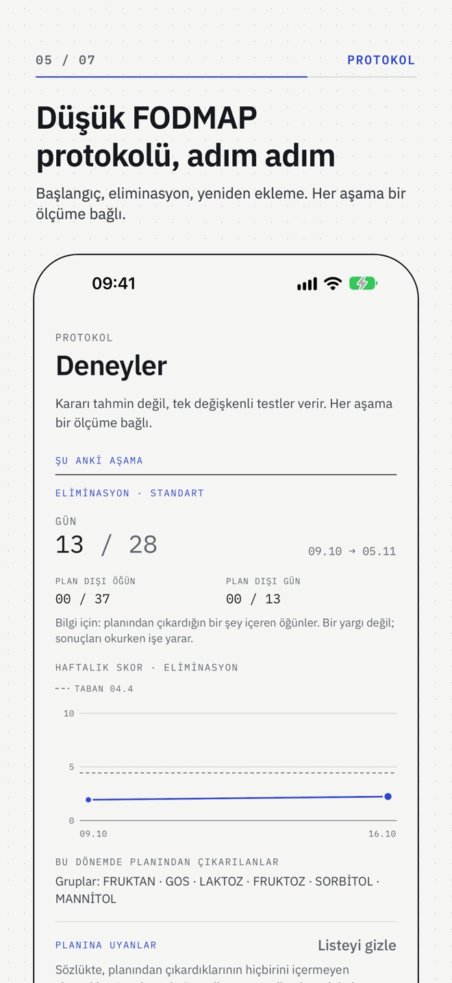 Deneyler: eliminasyon aşaması